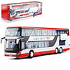 Alloy Bus Toy Truck Construction Vehicle Pull Back Vehicle Simulation Music Light All Adults Kids Car Toys