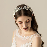 Alloy Headbands / Headdress with Sparkling Glitter 1 pc Wedding / Party / Evening Headpiece