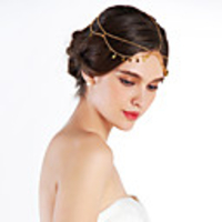 Alloy Headwear / Head Chain with Floral 1pc Special Occasion / Casual / Outdoor Headpiece