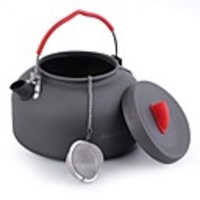ALOCS Camping Kettle Camping Coffee Pot 1.4 L Outdoor One-piece Suit Lightweight Winter Sports Back Country Mountaineering Stainless steel Aluminium Alloy Aluminium for 3 - 4 person Outdoor Hunting