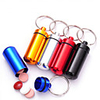 Aluminium Alloy Travel Pill Box/Case Waterproof Portable Travel Accessories for Emergency Travel Storage Ultra Light(UL) Mini Size