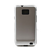 Aluminium Back Silica Frame Case for Samsung i9100 (Silver)