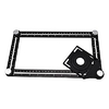 aluminum alloy six-fold ruler ceramic tile hole locator mason paving floor tiles glass universal hole punching wholesale artifact miniinthebox