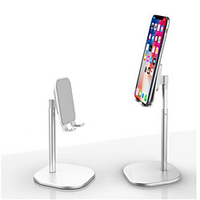 Aluminum Alloy Table Stand Telescopic Metal Table Bracket Universal Mobile Phone Holder 360 Degree Rotation