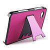 Aluminum Case Cover Stand for Samsung Galaxy Tab P1000 (Pink)