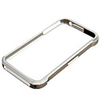 Aluminum Element Bumper Frame Case Cover For iPhone 4 Silvery