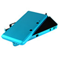 Aluminum Protective Case for 3DS (Blue)