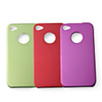 Aluminum Protective Hard Case for iPhone 4 (3-Pack)