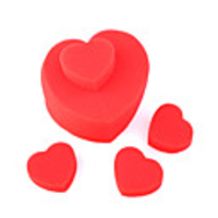 Amazing Jumbo Sponge Heart Magic Props(7591145)