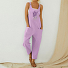 amazon aliexpress independent station plus size loose embroidered overalls cotton overalls women casual trousers miniinthebox