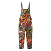 amazon aliexpress wish loose retro personality printed pocket jumpsuit cotton and linen plus size jumpsuit miniinthebox