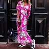 amazon quality european and american v-neck print skull beach skirt seaside holiday dress long skirt pb1a055a miniinthebox