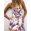amazon wish stand-alone 2021 european and american new printed a-line sleeveless dress miniinthebox