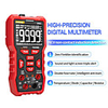 AN82 Digital Multimeter Professional 9999 Tester DIY Transistor Capacitor NCV Testers True RMS Analog meter Multimetro