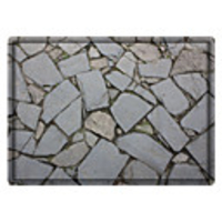 Ancient City Stone Road Print High Quality Memory Foam Bathroom Carpet and Door Mat Non-slip Absorbent Super Comfortable Flannel Bathroom Carpet Bed Rug