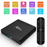 Android 9.0 TV Box X96 Air Bluetooth 4.2 4K New Design 4K Support H.265 Cortex A55 2GB 4GB 64GB 32GB 16GB miniinthebox