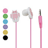 Android Robot Design In-Ear Earphones (Assorted Colors)