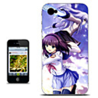 Angel Beats! Yuri Nakamura/ Kanade Tachibana Purple Version Anime iPhone Case