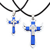Angel Kiss Couple Necklace