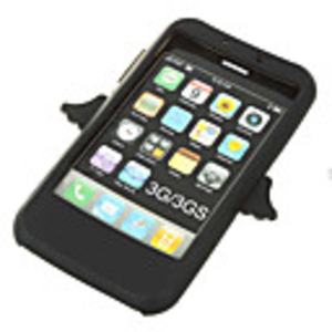 Angel Style Silicone Case for iPhone 3G/3GS (Black)