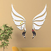 Angel Wings Shapes / Fairies Wall Stickers Mirror Wall Stickers Decorative Wall Stickers,  Acrylic Home Decoration Wall Decal Wall Decoration 1pc