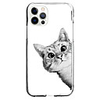 Animal Case For Apple iPhone 12 iPhone 11 iPhone 12 Pro Max Unique Design Protective Case and Screen Protector Shockproof Back Cover TPU