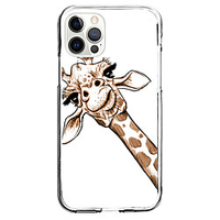 Animal Case For Apple iPhone 12 iPhone 11 iPhone 12 Pro Max Unique Design Protective Case and Screen Protector Shockproof Back Cover TPU