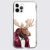 Animal Case For Apple iPhone 12 iPhone 11 iPhone 12 Pro Max Unique Design Protective Case Shockproof Back Cover TPU