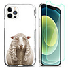 Animal Case For Apple iPhone 12 iPhone 11 iPhone 12 Pro Max Unique Design Protective Case with Screen Protector Shockproof Back Cover TPU