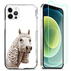 Animal Case For Apple iPhone 12 iPhone 11 iPhone 12 Pro Max Unique Design Protective Case with Screen Protector Shockproof Back Cover TPU