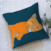 Animal Double Side Cushion Cover 1PC Soft Decorative Square Throw Pillow Cover Cushion Case Pillowcase for Sofa Bedroom Livingroom Outdoor Superior Quality Machine Washable Outdoor Cushion for Sofa Couch Bed Chair miniinthebox