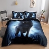 Animal Pattern 3-Piece Duvet Cover Set Hotel Bedding Sets Comforter Cover with Soft Lightweight Microfiber,  Include 1 Duvet Cover,  2 Pillowcases (1 Pillowcase for Twin/Single) miniinthebox