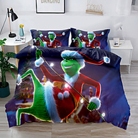 Animal series 3D print duvet cover set hotel bedding sets comforter cover with soft lightweight microfib 2/3 Piece Bedding Set with 1 or 2 Pillowcase(Single Twin only 1pcs) miniinthebox