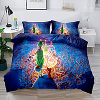 Animal series 3D print duvet cover set hotel bedding sets comforter cover with soft lightweight microfib 2/3 Piece Bedding Set with 1 or 2 Pillowcase(Single Twin only 1pcs) miniinthebox