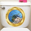 Animals / 3D Wall Stickers 3D Wall Stickers / Animal Wall Stickers Decorative Wall Stickers,  PVC Home Decoration Wall Decal Wall / Toilet Decoration 1pc