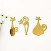 Animals / Cat Shapes Wall Stickers Mirror Wall Stickers Decorative Wall Stickers,  Acrylic Home Decoration Wall Decal Wall Decoration 1pc