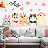 Animals / Christmas Decorations Wall Stickers Plane Wall Stickers / Holiday Wall Stickers Decorative Wall Stickers,  PVC Home Decoration Wall Decal Wall / Window Decoration 1pc