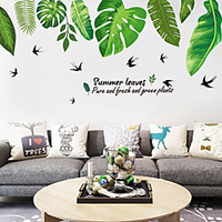 Animals / Floral / Botanical Wall Stickers Plane Wall Stickers / Animal Wall Stickers Decorative Wall Stickers,  PVC Home Decoration Wall Decal Wall / Window Decoration 1pc