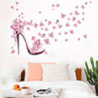 Animals / Shapes Wall Stickers Animal Wall Stickers Decorative Wall Stickers,  PVC Home Decoration Wall Decal Wall / Window Decoration 1pc