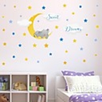 Animals Stars Wall Stickers Plane Wall Stickers Decorative Wall Stickers PVC Home Decoration Wall Decal Wall / Window Decoration 1pc