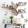 Animals Wall Stickers 3D Wall Stickers Decorative Wall Stickers,  PVC Home Decoration Wall Decal Wall Decoration 1pc