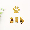 Animals Wall Stickers Mirror Wall Stickers Decorative Wall Stickers,  Acrylic Home Decoration Wall Decal Wall Decoration 1pc