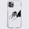 Anime Black White Case For Apple iPhone 12 iPhone 11 iPhone 12 Pro Max Unique Design Protective Case Shockproof Back Cover TPU