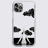 Anime Black White Case For Apple iPhone 12 iPhone 11 iPhone 12 Pro Max Unique Design Protective Case Shockproof Back Cover TPU