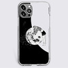 Anime Black White Case For Apple iPhone 12 iPhone 11 iPhone 12 Pro Max Unique Design Protective Case Shockproof Back Cover TPU