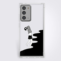 Anime Black White Case For Samsung S20 Plus S20 Ultra S20 Unique Design Protective Case Shockproof Back Cover TPU