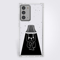 Anime Black White Case For Samsung S20 Plus S20 Ultra S20 Unique Design Protective Case Shockproof Back Cover TPU