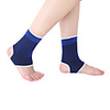 Ankle Brace Foot Support for Running Exercise Fitness Leisure Sports Fits left or right ankle Breathable Acrylic Fibers Latex silk 1 Pair Casual Sports Performance Blue