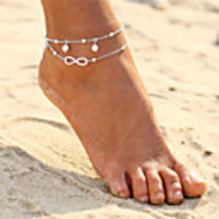 Anklet feet jewelry Ladies Double Layered Bohemian Women
