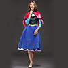 Anna Cosplay Costume Women